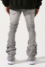 Load image into Gallery viewer, SERENEDE NOCTIS Stacked Jeans (GREY)
