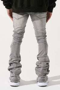 SERENEDE NOCTIS Stacked Jeans (GREY)
