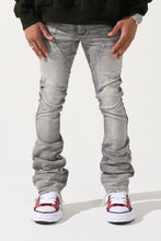 Load image into Gallery viewer, SERENEDE NOCTIS Stacked Jeans (GREY)