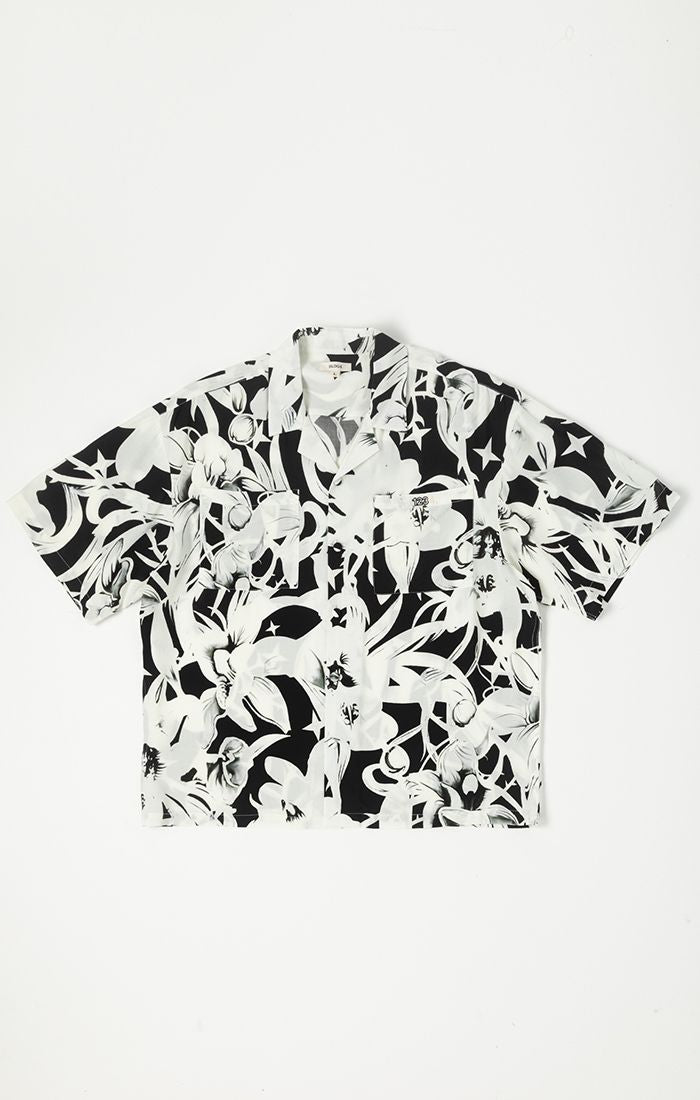 BLDG4 Razor SS Woven (Black/Cream)