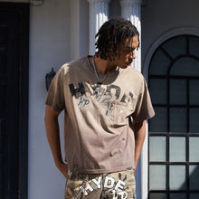 Load image into Gallery viewer, Hyde Park Split Pocket Tee (Brown)