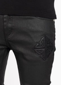 GUAPI All Black Icon Denim V2 (Black)