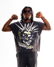 Load image into Gallery viewer, Wrathboy Wrath and revenge sleeveless shirt (BLACK)