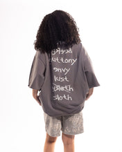 Load image into Gallery viewer, Wrathboy 7 Sins tshirt (GREY)