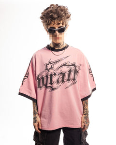 Wrathboy Child of god tshirt & Hard to kill shorts (PINK)