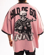 Load image into Gallery viewer, Wrathboy Child of god tshirt &amp; Hard to kill shorts (PINK)
