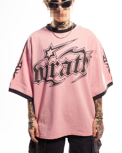 Wrathboy Child of god tshirt & Hard to kill shorts (PINK)