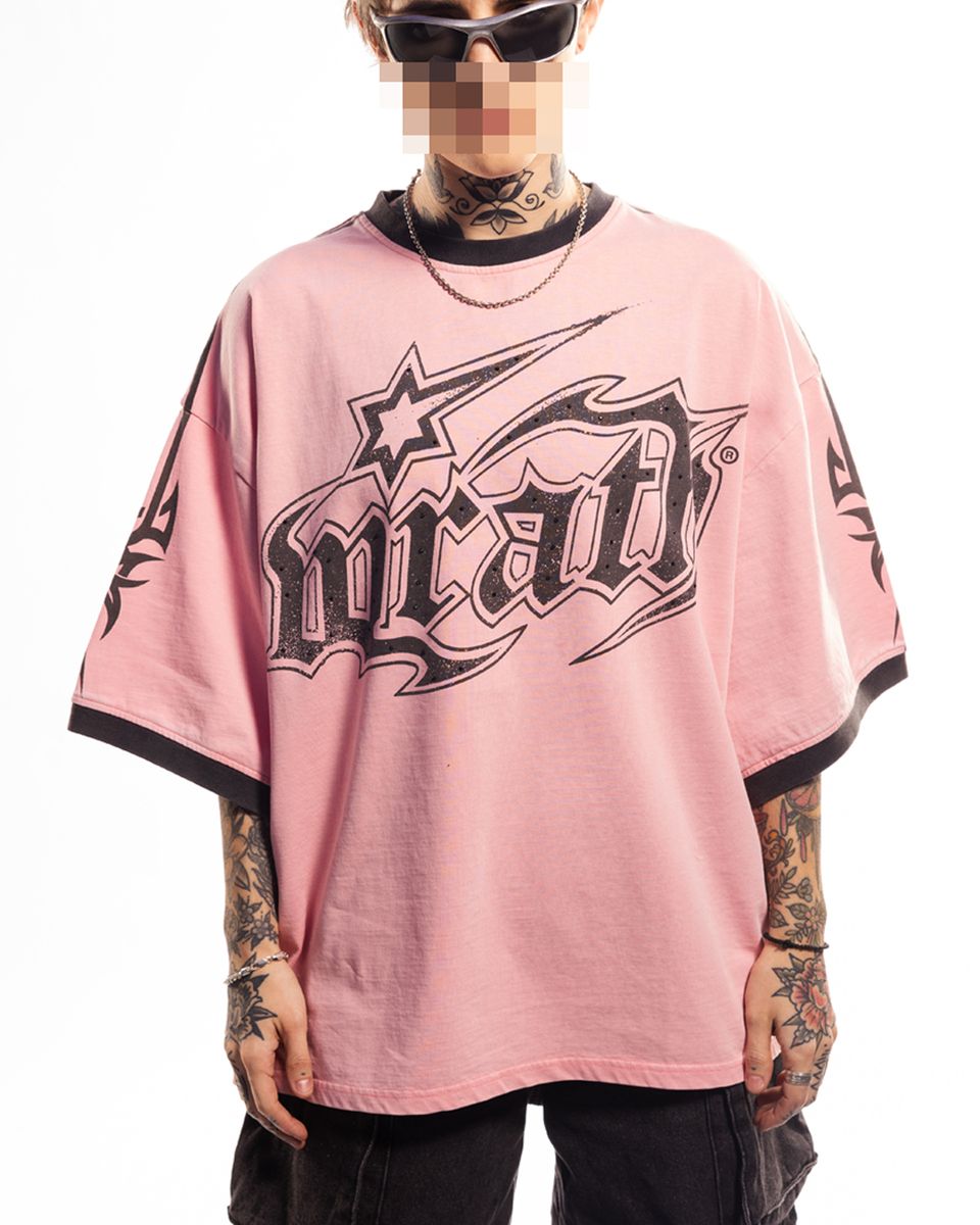 Wrathboy Child of god tshirt & Hard to kill shorts (PINK)