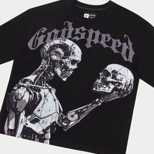 Godspeed Mankind vs Ai III Short Sleeve (Black/Grey)