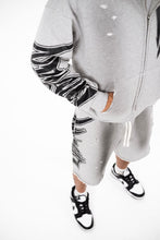 Load image into Gallery viewer, Mixed Emotions Grey Faded Shorts