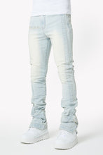 Load image into Gallery viewer, GUAPI Vintage Blue Stripes Denim (Vintage Blue)