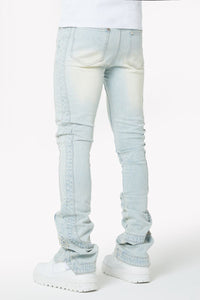 GUAPI Vintage Blue Stripes Denim (Vintage Blue)