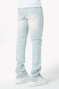 GUAPI Vintage Blue Stripes Denim (Vintage Blue)