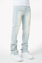 Load image into Gallery viewer, GUAPI Vintage Blue Stripes Denim (Vintage Blue)