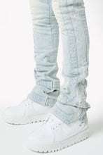Load image into Gallery viewer, GUAPI Vintage Blue Stripes Denim (Vintage Blue)