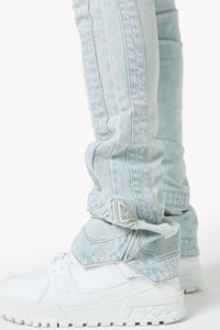 GUAPI Vintage Blue Stripes Denim (Vintage Blue)