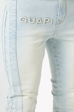 Load image into Gallery viewer, GUAPI Vintage Blue Stripes Denim (Vintage Blue)