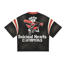 Load image into Gallery viewer, Suicidal Hearts Studios Crop Top (Black)