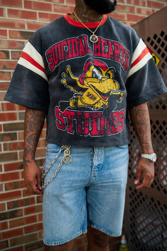 Suicidal Hearts Studios Crop Top (Black)
