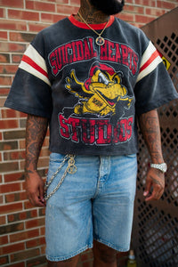 Suicidal Hearts Studios Crop Top (Black)