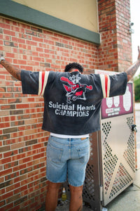 Suicidal Hearts Studios Crop Top (Black)