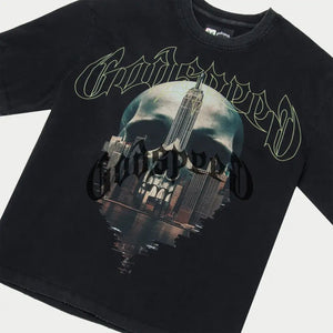 Godspeed Skyline Shirt (Black Wash)