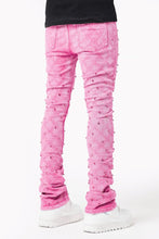 Load image into Gallery viewer, GUAPI Vintage Pink Embellished Denim (Vintage Pink)