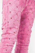 Load image into Gallery viewer, GUAPI Vintage Pink Embellished Denim (Vintage Pink)