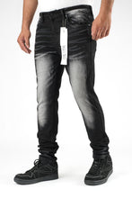 Load image into Gallery viewer, DZTR SUPER STRETCH DENIM - SLIM FIT - CHEVRON WASH