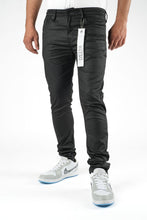 Load image into Gallery viewer, DZTR BLACK WAX STRETCH PANTS