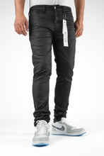 Load image into Gallery viewer, DZTR BLACK WAX STRETCH PANTS