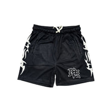 Load image into Gallery viewer, Mixed Emotions Black Lightning Shorts (Black)