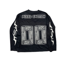 Load image into Gallery viewer, Mixed Emotions OVERSIZE Black Lightning Long Sleeve (Black)