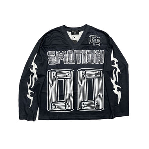 Mixed Emotions OVERSIZE Black Lightning Long Sleeve (Black)