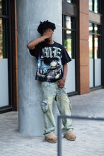 Load image into Gallery viewer, MIXED EMOTIONS Astronaut Rhinestone Tee