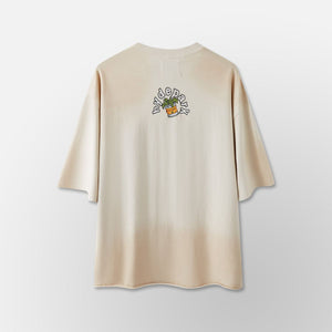 Hyde Park Puffing Spinach Tee (Cream)