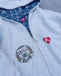 Red Letters RL Uni Scattered Zip Up - Heather