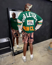 Load image into Gallery viewer, Red Letters Camo Mesh Shorts - Mud