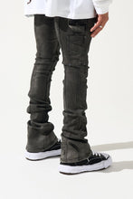 Load image into Gallery viewer, SERENEDE RAIN Stacked Jeans (GREY)