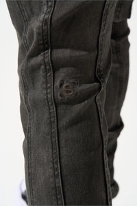 SERENEDE RAIN Stacked Jeans (GREY)