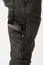 Load image into Gallery viewer, SERENEDE RAIN Stacked Jeans (GREY)