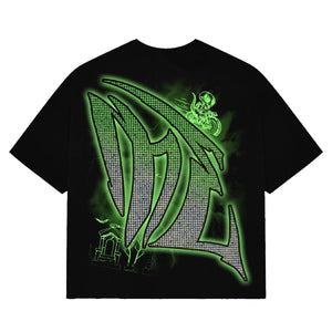 MIXED EMOTIONS Goblin Rhinestone Tee