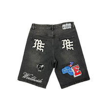 Load image into Gallery viewer, Mixed Emotions Danger Patch Shorts