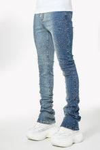 Load image into Gallery viewer, GUAPI Acid Blue Starry Sky Denim (Acid Blue)