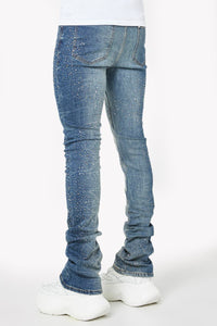 GUAPI Acid Blue Starry Sky Denim (Acid Blue)