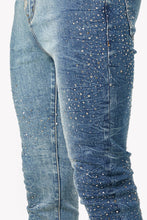 Load image into Gallery viewer, GUAPI Acid Blue Starry Sky Denim (Acid Blue)