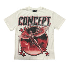 Load image into Gallery viewer, Concept LA "DUST TO GOLD" TEE-WHT/R