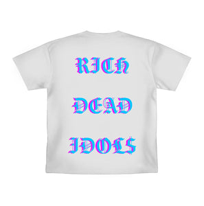 RICH DEAD IDOLS PARTY TIME HEAVYWEIGHT TEE WHITE