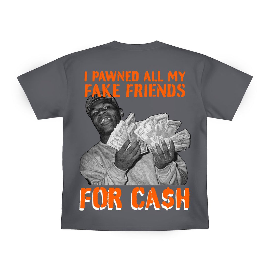 RICH DEAD IDOLS PAWN SHOP HEAVYWEIGHT TEE GREY
