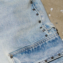 Load image into Gallery viewer, DUAA NOBLE BLUE CARGO DENIM SHORT